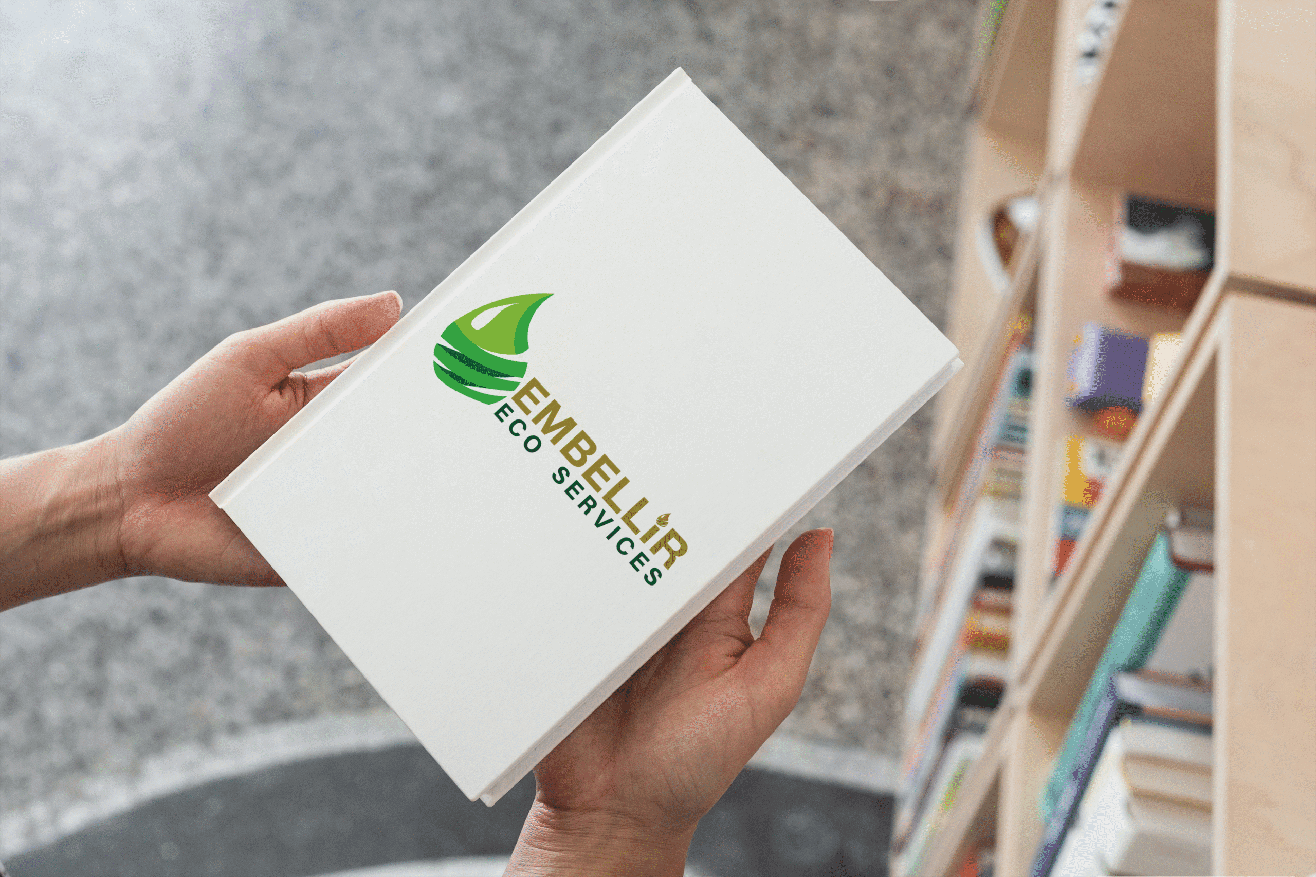 Book 5.5×8.5 in the hands of a woman_Edge A5 Notebook